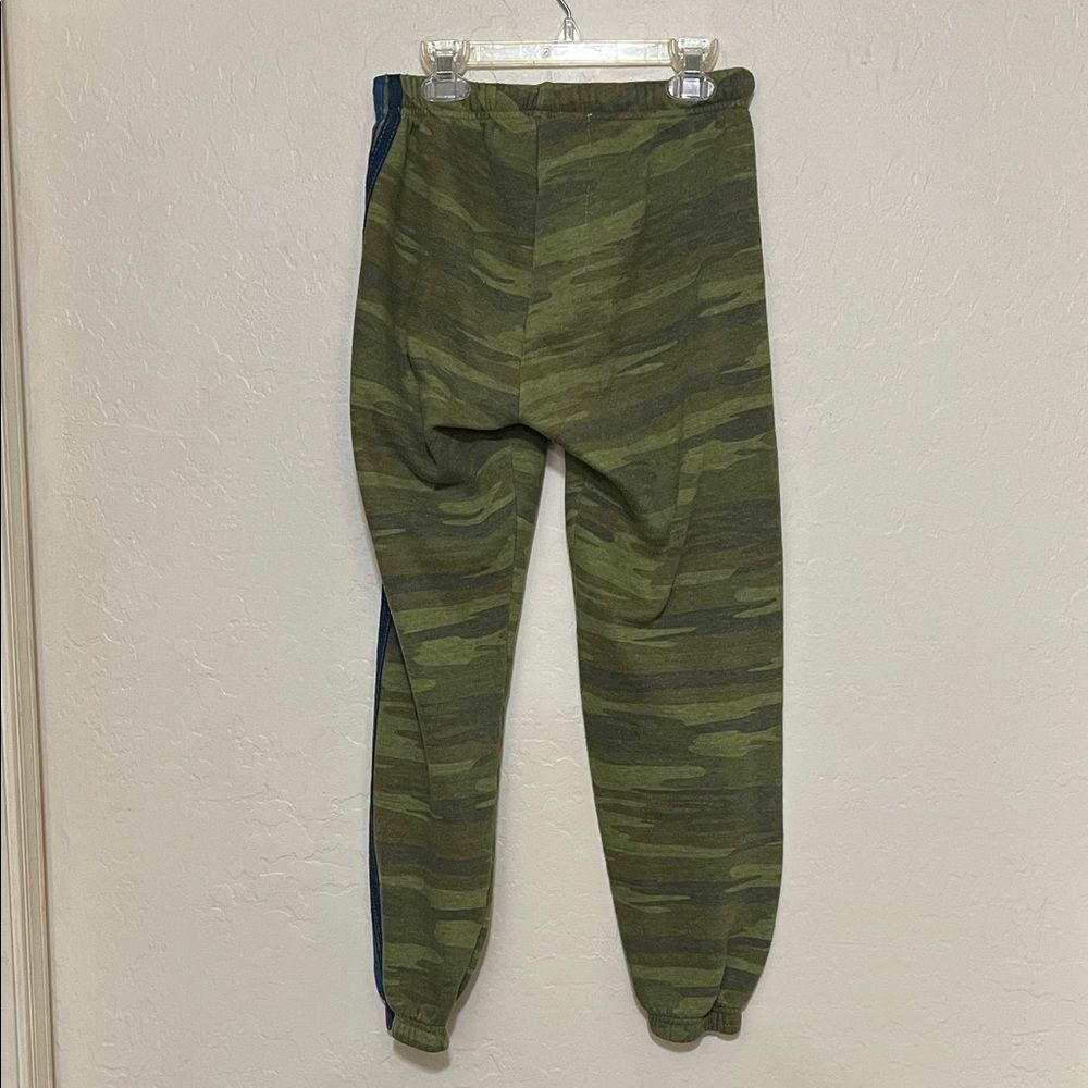 SOLD Aviator Nation Camouflage Rainbow Stripe Joggers Modern Athleisure Lounge - Picture 8 of 14